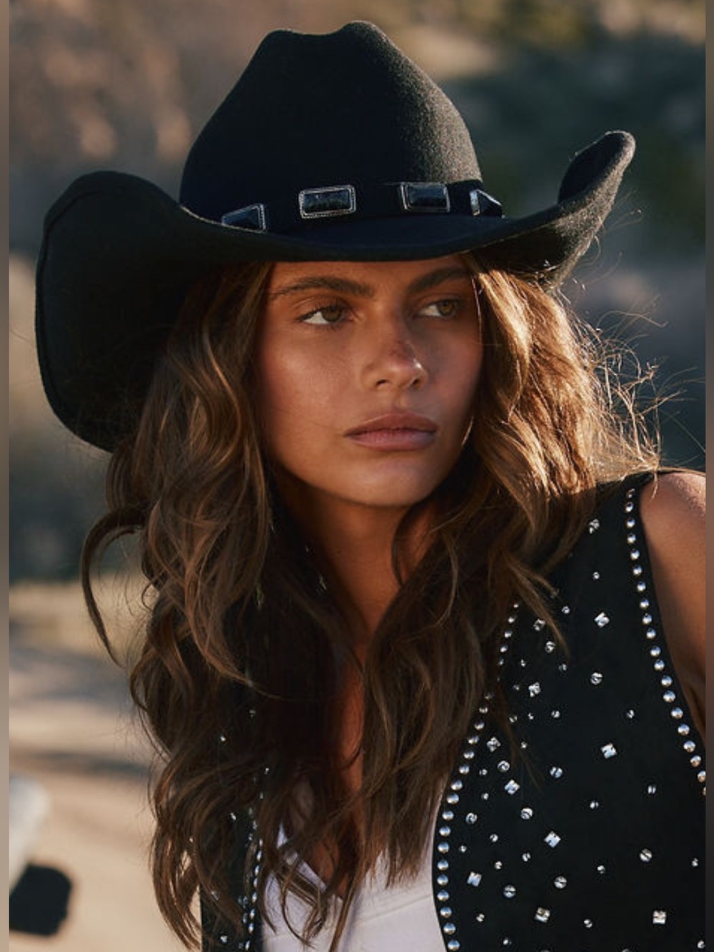 12th Tribe McGraw Black Onyx Cowboy Hat - Picture 4 of 14